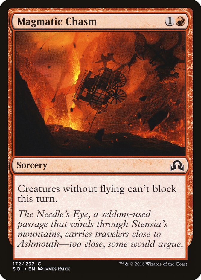 Magmatic Chasm 172/297 (Shadows over Innistrad)  | Chromatic Games