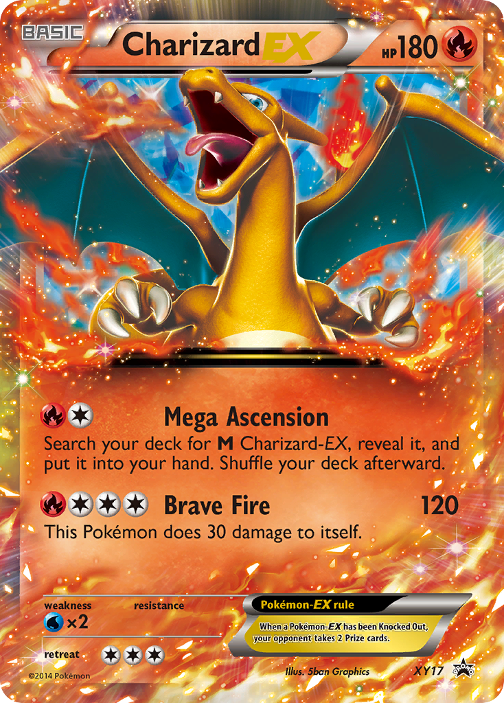 Charizard EX (XY17) [XY: Black Star Promos] | Chromatic Games