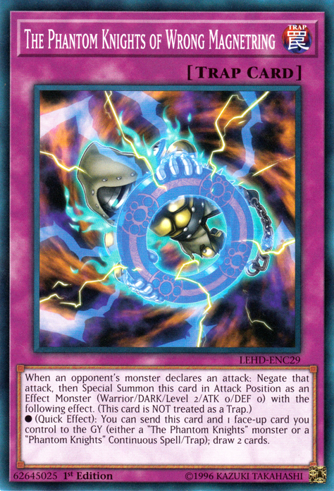The Phantom Knights of Wrong Magnetring [LEHD-ENC29] Common | Chromatic Games
