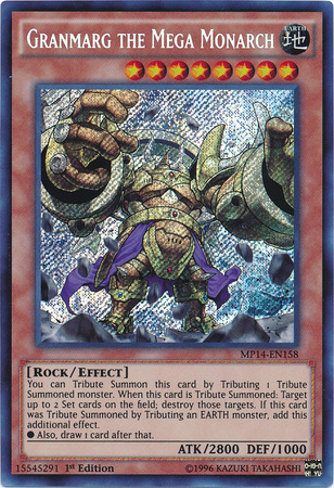 Granmarg the Mega Monarch [MP14-EN158] Secret Rare | Chromatic Games
