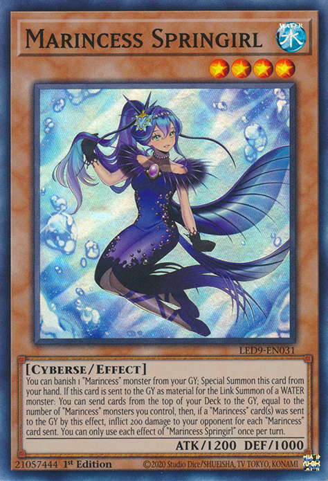 Marincess Springirl [LED9-EN031] Super Rare | Chromatic Games