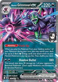 Marnie's Grimmsnarl ex (136/182) [Scarlet & Violet: Destined Rivals] | Chromatic Games
