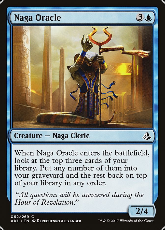 Naga Oracle [Amonkhet] | Chromatic Games