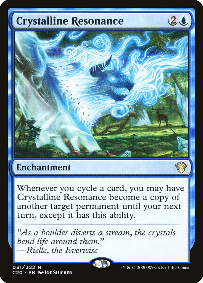 Crystalline Resonance [Commander 2020] | Chromatic Games