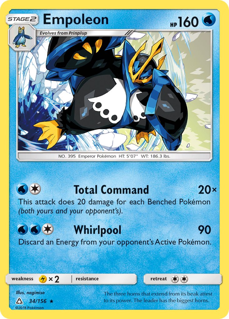 Empoleon (Cracked Ice Holo) [Theme Deck Exclusives] | Chromatic Games