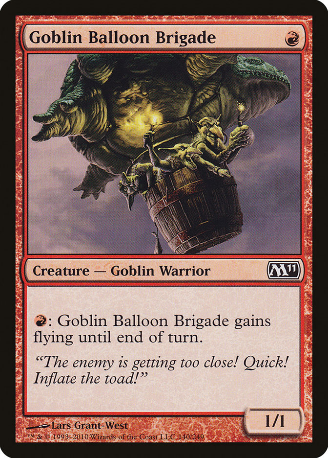 Goblin Balloon Brigade [Magic 2011] | Chromatic Games