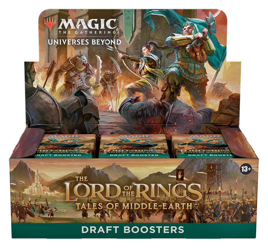 The Lord of the Rings: Tales of Middle-earth - Draft Booster Box | Chromatic Games