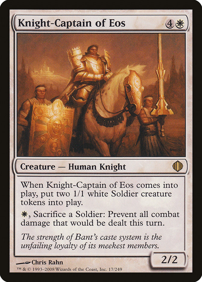 Knight-Captain of Eos [Shards of Alara] | Chromatic Games