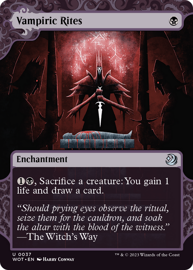 Vampiric Rites [Wilds of Eldraine: Enchanting Tales] | Chromatic Games