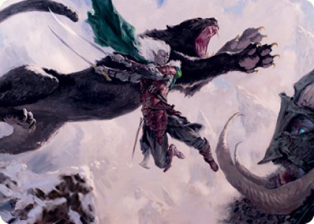 Drizzt Do'Urden Art Card [Dungeons & Dragons: Adventures in the Forgotten Realms Art Series] | Chromatic Games