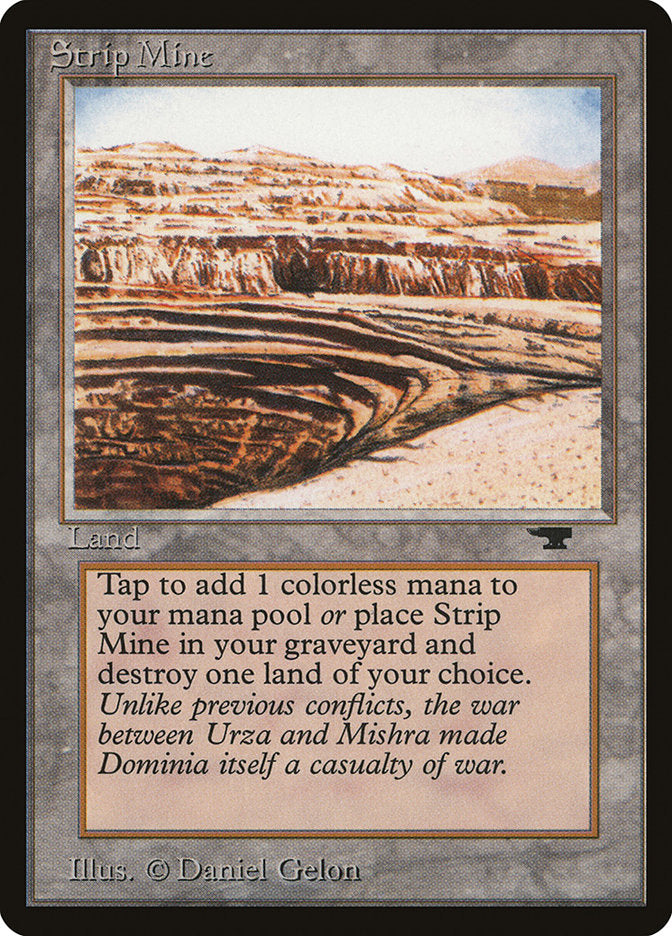 Strip Mine (Sloped Horizon) [Antiquities] | Chromatic Games