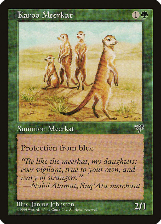 Karoo Meerkat [Mirage] | Chromatic Games