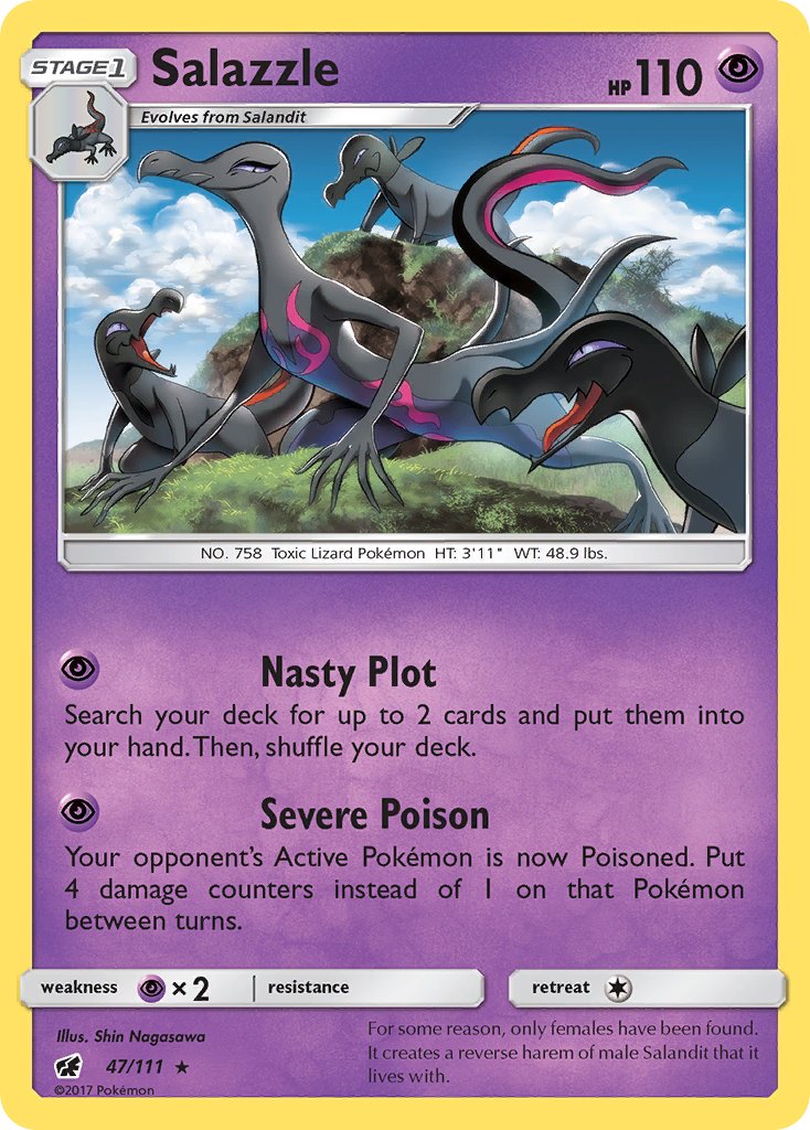 Salazzle (SM Crimson Invasion) [Theme Deck Exclusives] | Chromatic Games