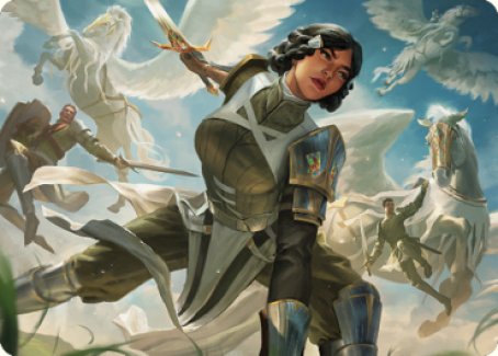 Resolute Reinforcements Art [Dominaria United Art Series] | Chromatic Games