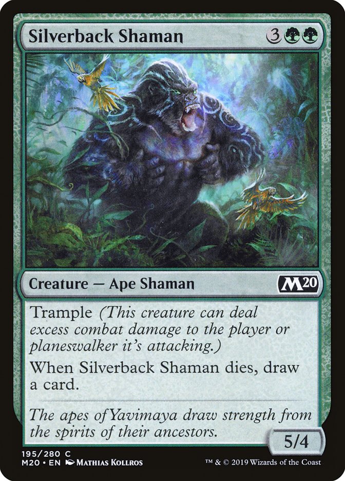 Silverback Shaman [Core Set 2020] | Chromatic Games