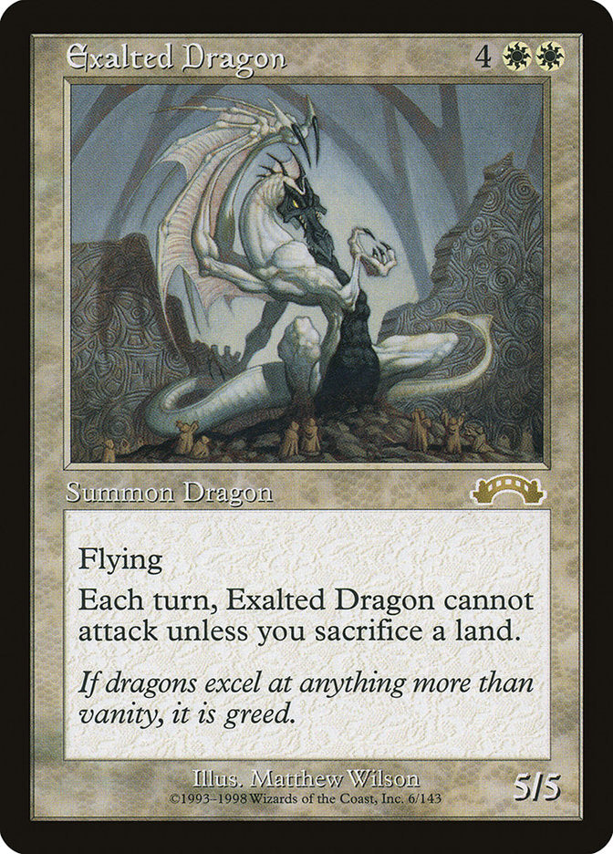 Exalted Dragon [Exodus] | Chromatic Games