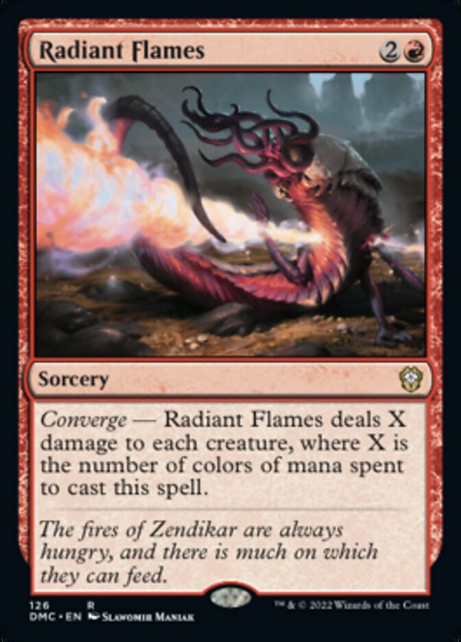 Radiant Flames [Dominaria United Commander] | Chromatic Games