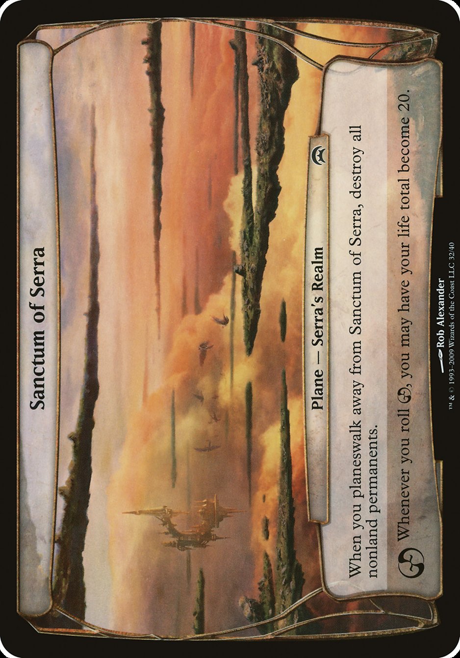 Sanctum of Serra (Planes) [Planechase Planes] | Chromatic Games