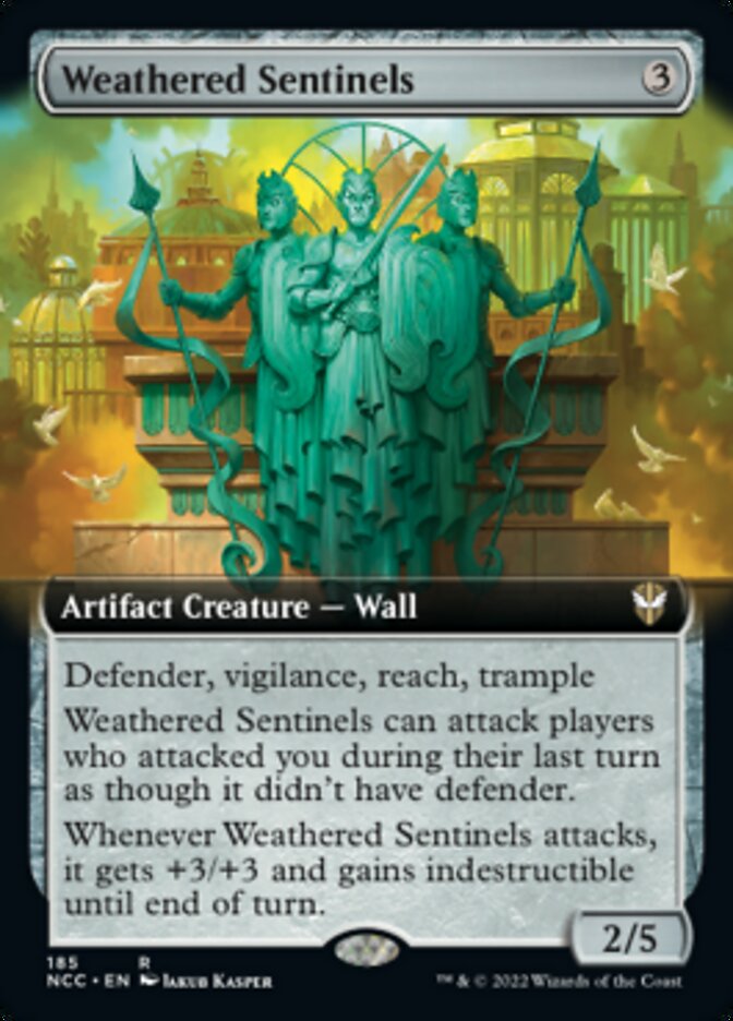 Weathered Sentinels (Extended Art) [Streets of New Capenna Commander] | Chromatic Games