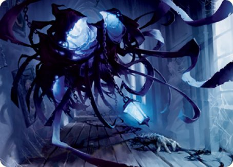 Spectral Adversary Art Card [Innistrad: Midnight Hunt Art Series] | Chromatic Games