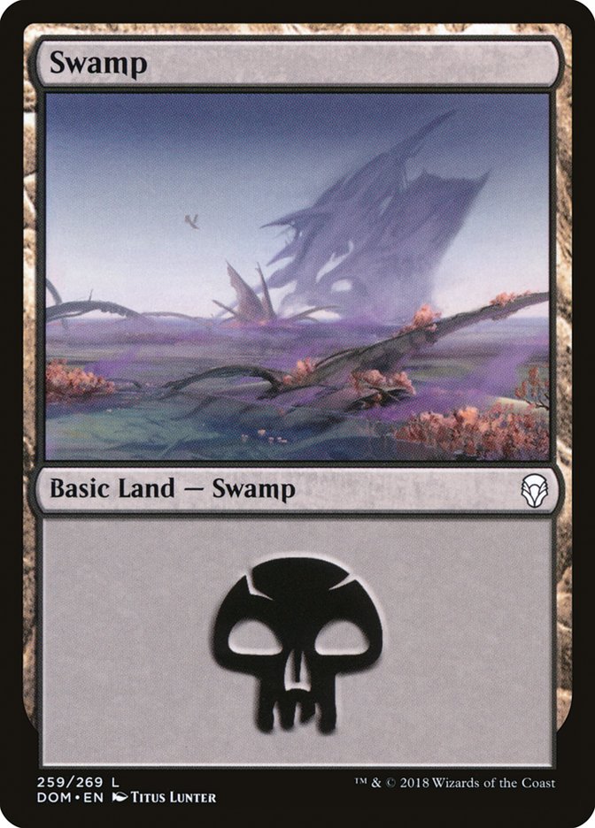 Swamp (259) [Dominaria] | Chromatic Games