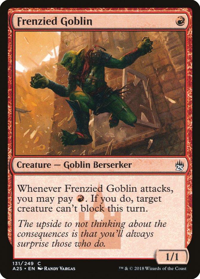 Frenzied Goblin [Masters 25] | Chromatic Games