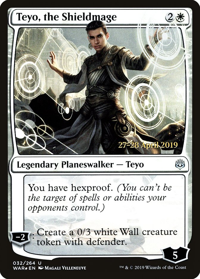 Teyo, the Shieldmage [War of the Spark Prerelease Promos] | Chromatic Games