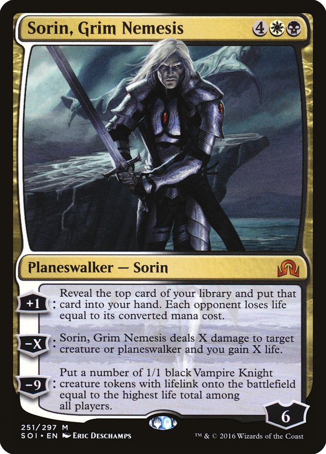 Sorin, Grim Nemesis [Shadows over Innistrad] | Chromatic Games