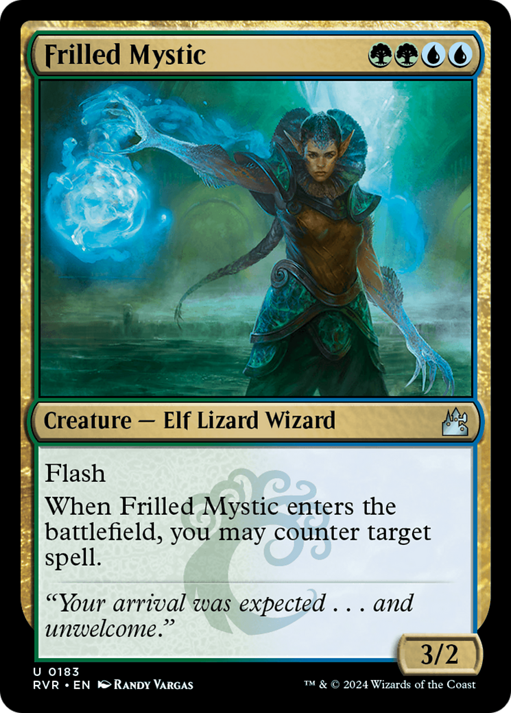 Frilled Mystic [Ravnica Remastered] | Chromatic Games