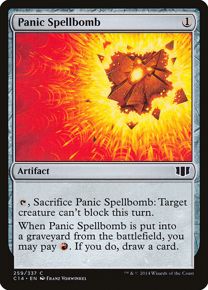 Panic Spellbomb [Commander 2014] | Chromatic Games