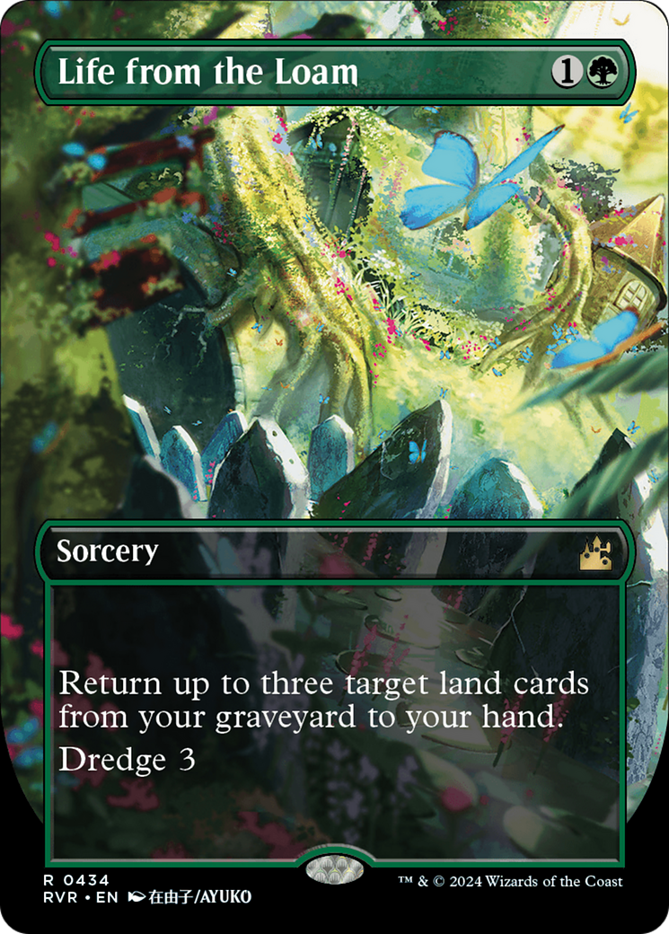 Life from the Loam (Anime Borderless) [Ravnica Remastered] | Chromatic Games