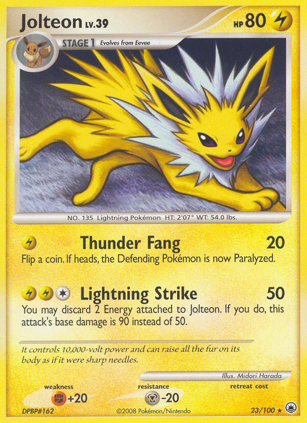 Jolteon (23/100) [Diamond & Pearl: Majestic Dawn] | Chromatic Games