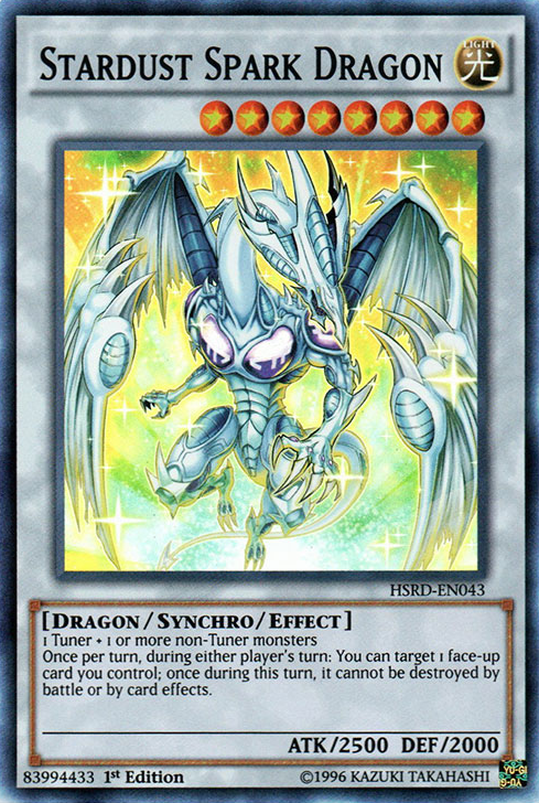 Stardust Spark Dragon [HSRD-EN043] Super Rare | Chromatic Games