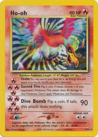 Ho-oh (7/64) [Neo Revelation Unlimited] | Chromatic Games