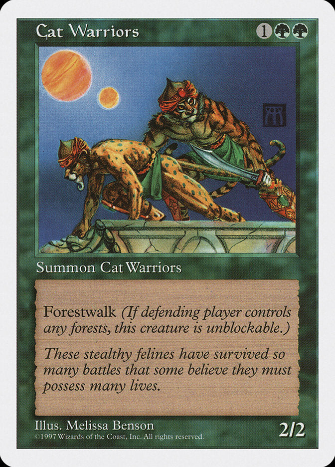 Cat Warriors [Fifth Edition] | Chromatic Games