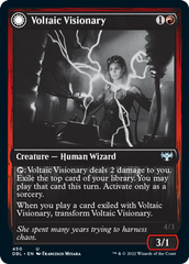 Voltaic Visionary // Volt-Charged Berserker [Innistrad: Double Feature] | Chromatic Games