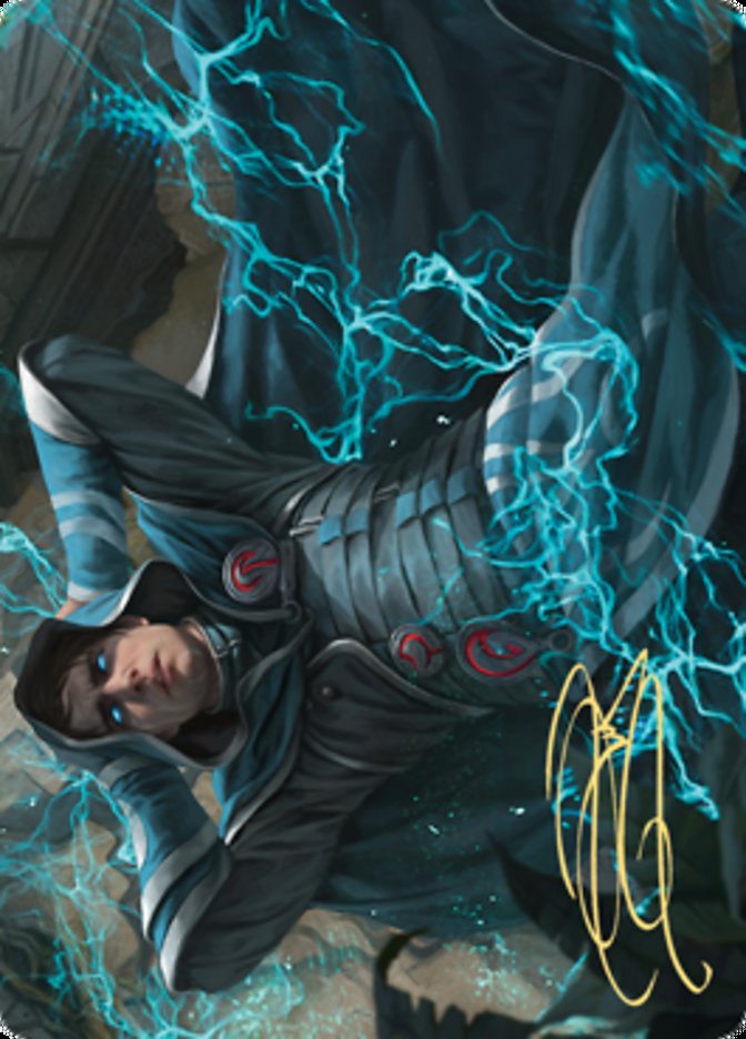 Maddening Cacophony Art Card (Gold-Stamped Signature) [Zendikar Rising Art Series] | Chromatic Games