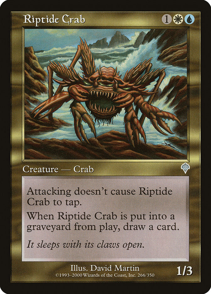 Riptide Crab [Invasion] | Chromatic Games