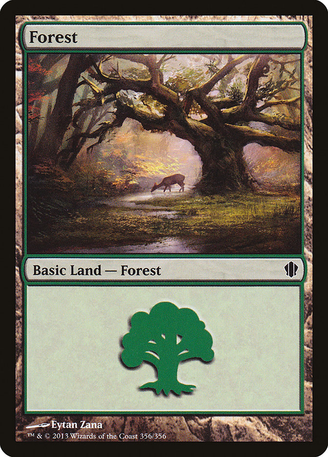 Forest (356) [Commander 2013] | Chromatic Games