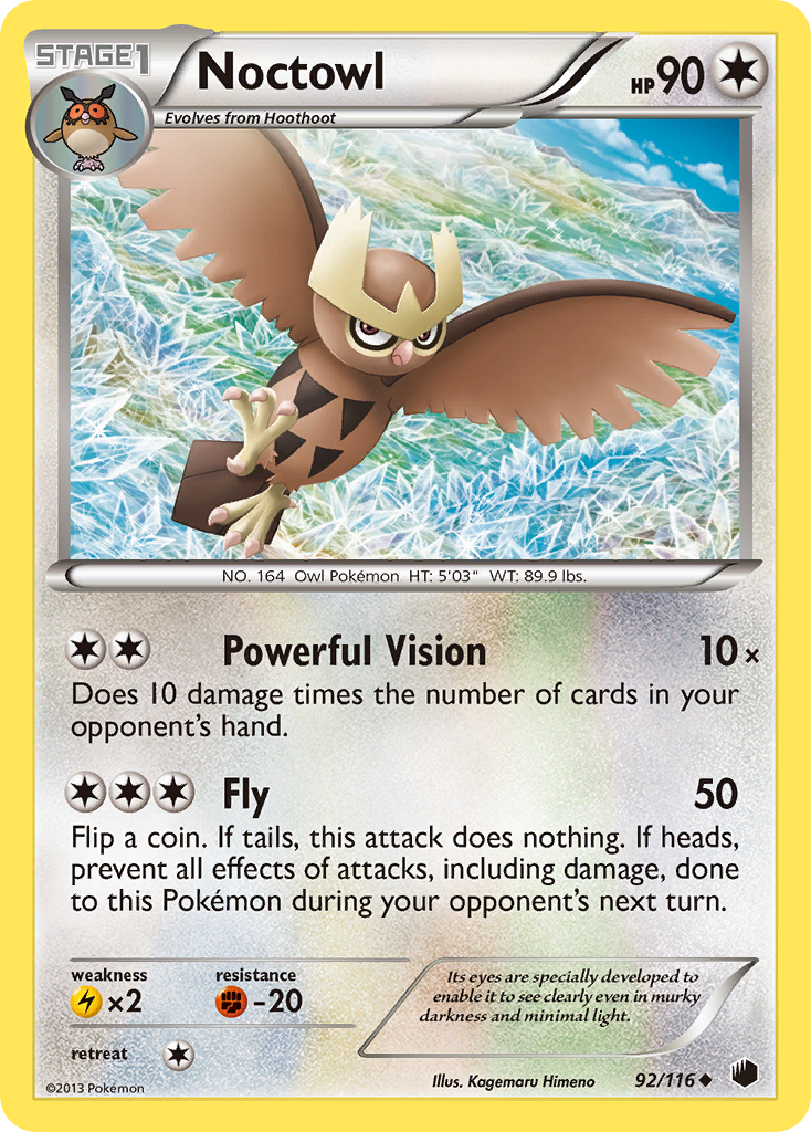 Noctowl [Plasma Freeze] | Chromatic Games