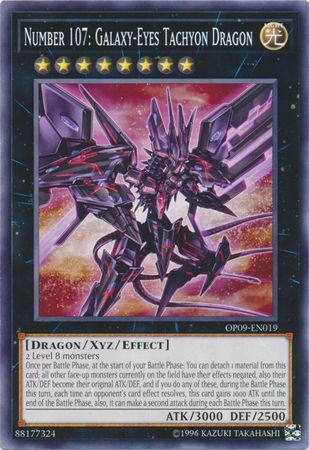 Number 107: Galaxy-Eyes Tachyon Dragon [OP09-EN019] Common | Chromatic Games