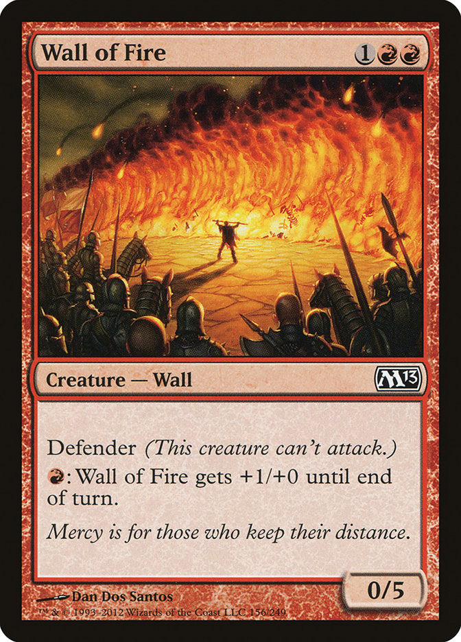 Wall of Fire [Magic 2013] | Chromatic Games