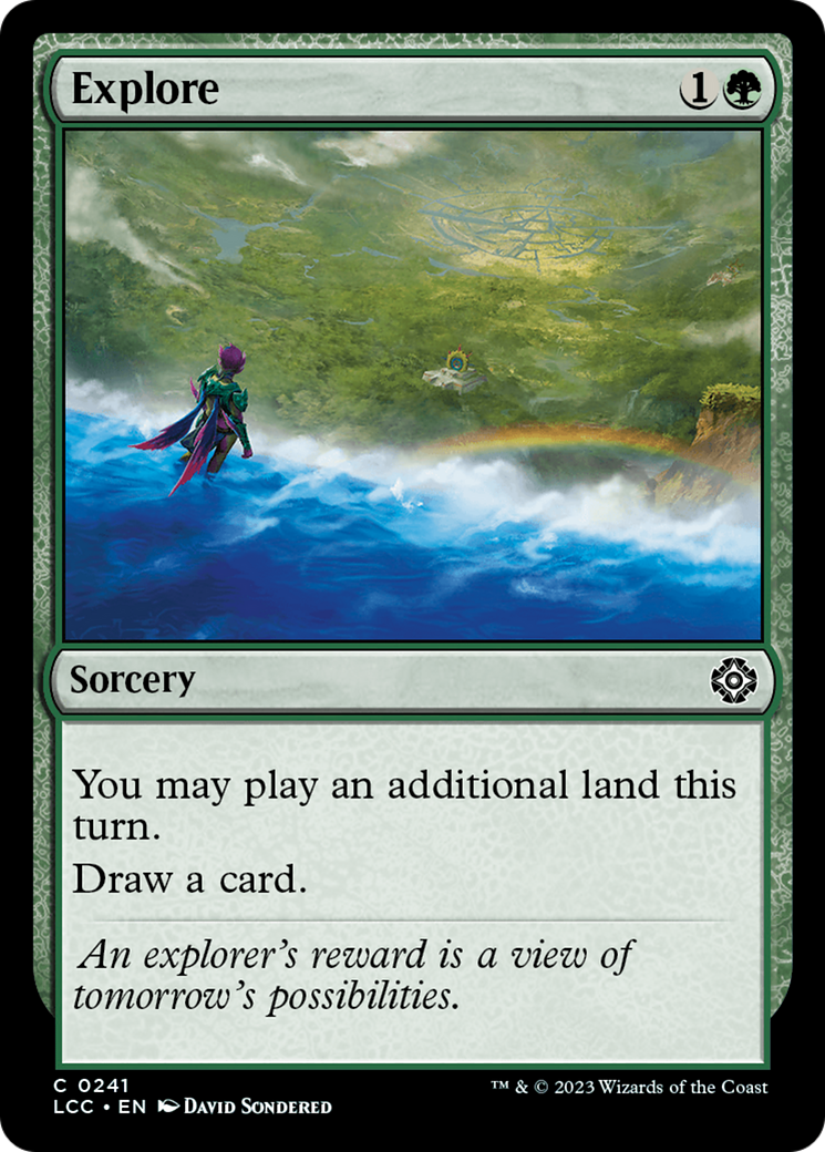 Explore [The Lost Caverns of Ixalan Commander] | Chromatic Games