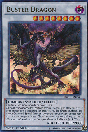 Buster Dragon [BOSH-EN052] Ultra Rare | Chromatic Games