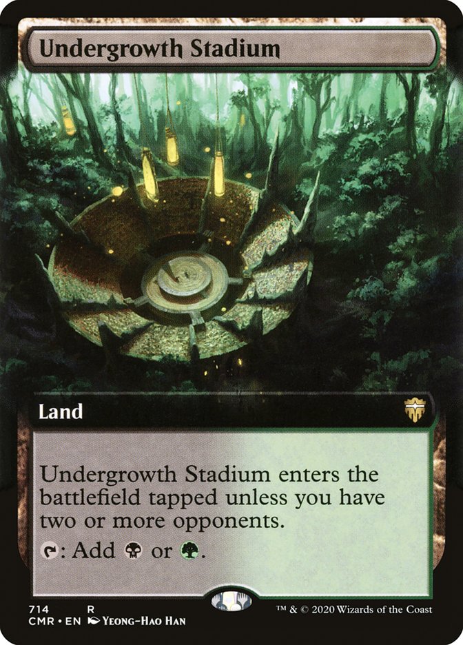 Undergrowth Stadium (Extended Art) [Commander Legends] | Chromatic Games