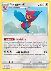 Porygon-Z (105/147) [Sun & Moon: Burning Shadows] | Chromatic Games