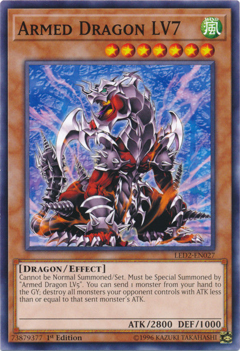 Armed Dragon LV7 [LED2-EN027] Common | Chromatic Games