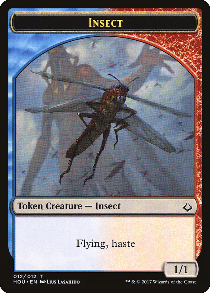 Dreamstealer // Insect Double-Sided Token [Hour of Devastation Tokens] | Chromatic Games