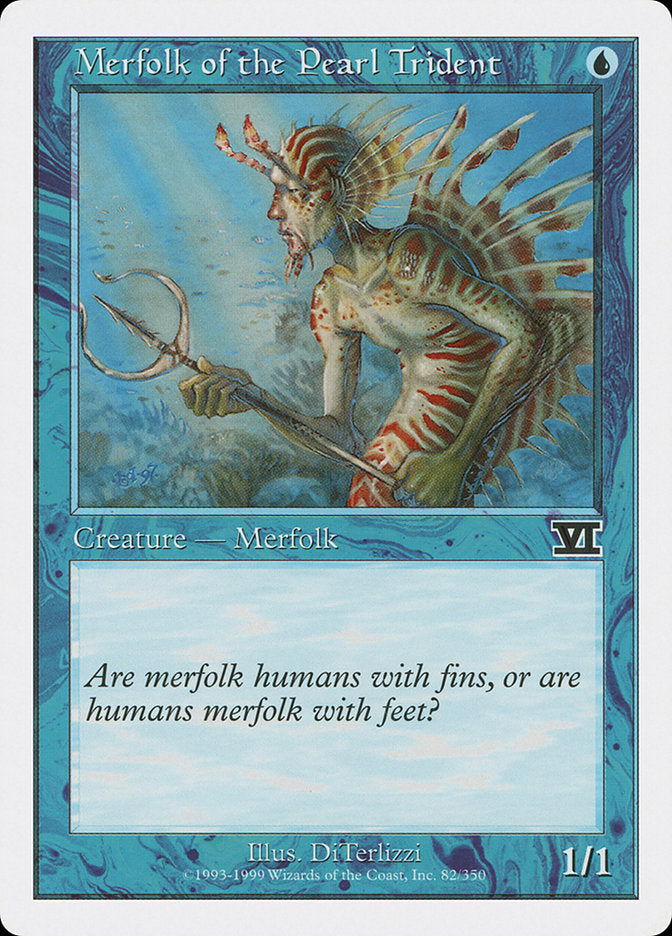 Merfolk of the Pearl Trident [Classic Sixth Edition] | Chromatic Games