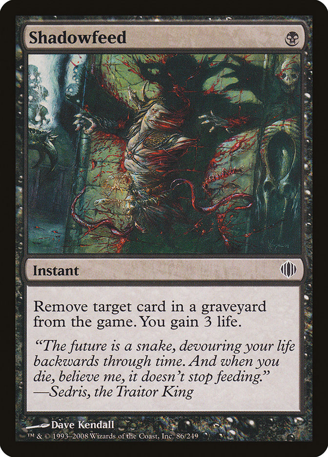Shadowfeed [Shards of Alara] | Chromatic Games